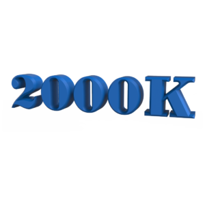 2000K Number Free PNG